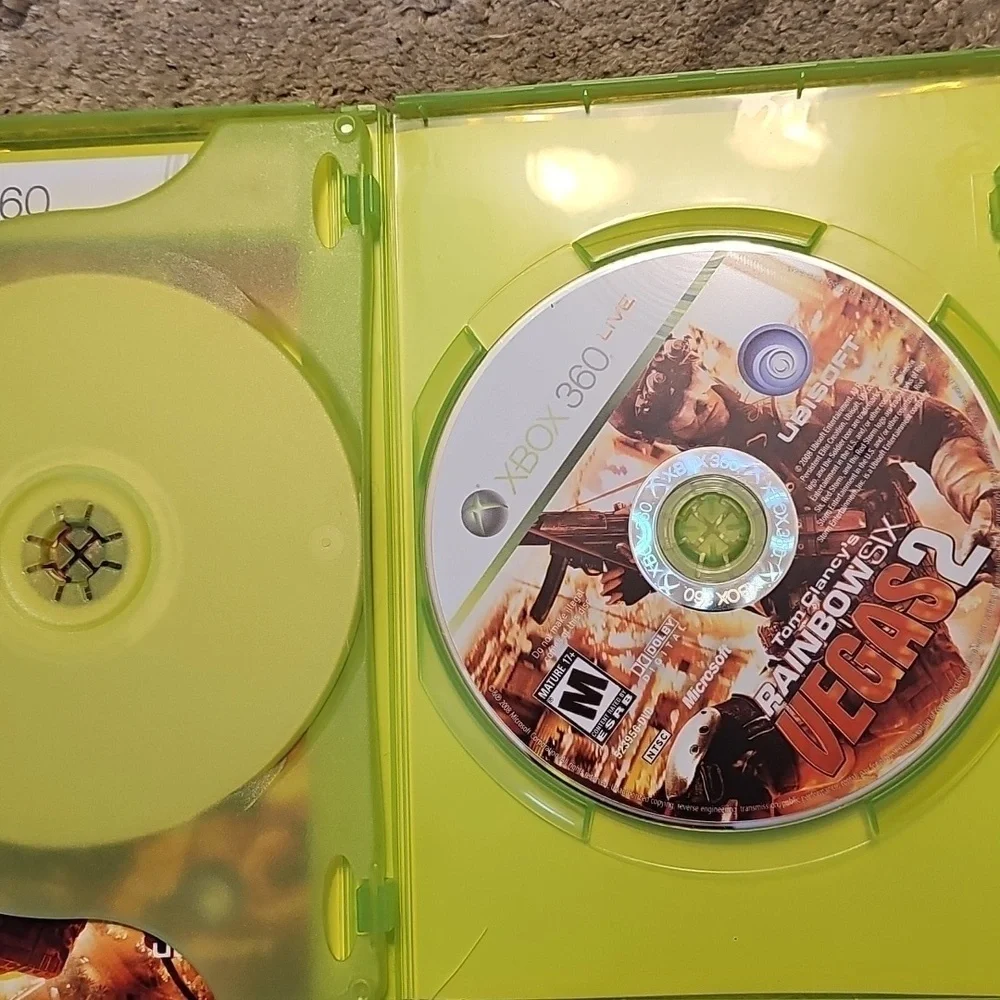 Xbox 360 Rainboxsix Vegas 2 Tom Clancy